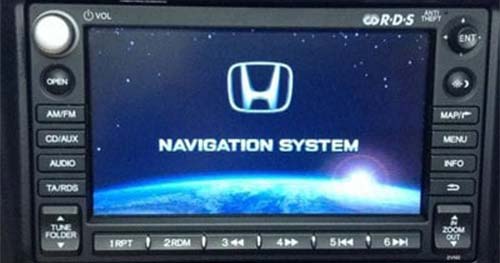 Honda Navigation Radio