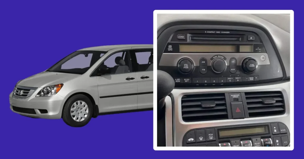 Honda Odyssey radio code